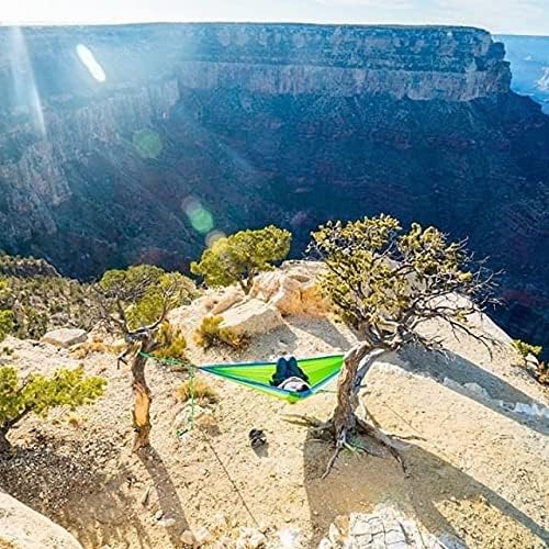 Grand Trunk Double Deluxe Hammock w/Straps Hängematte, Farbe:navy/light blue